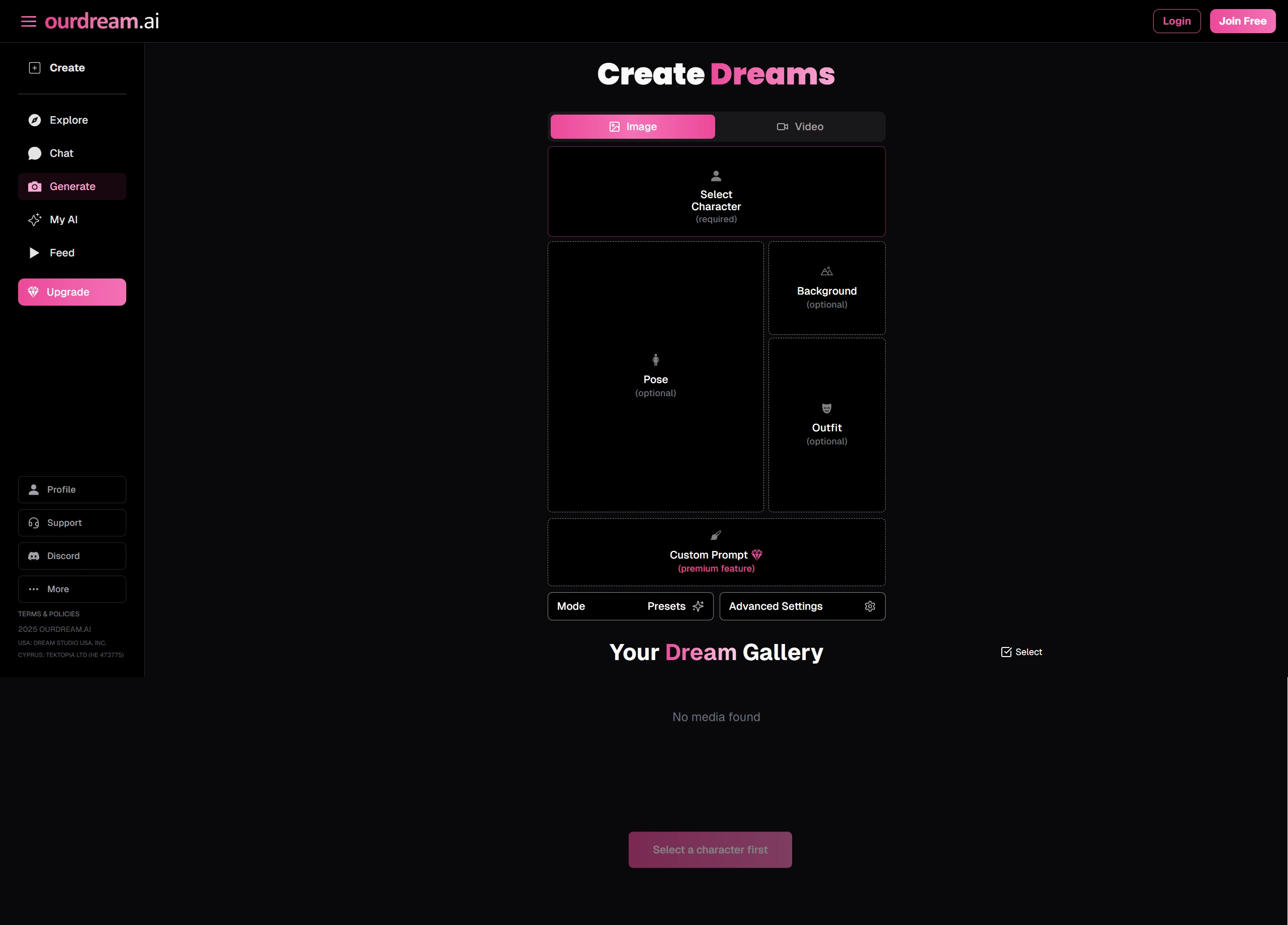 OurDream AI   CreateDreams